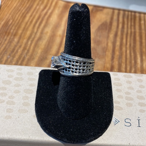 Silpada SS CZ Marquis Ring - Picture 2 of 3